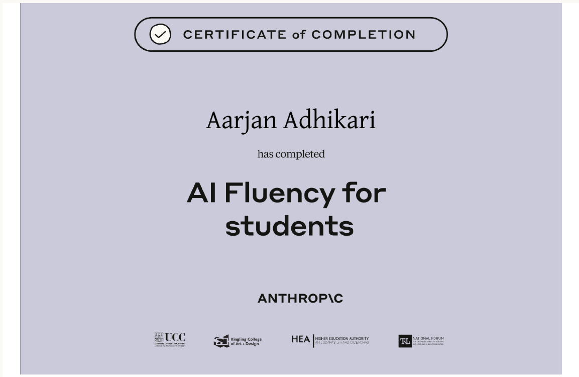 AI Fluency for students